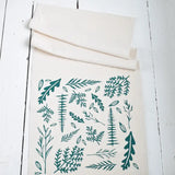 Woodland Ferns Tea Towel by Hearth and Harrow