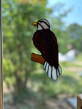 Stained Glass Bird Ornaments by Laury Maass