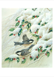 John A. Ruthven Black-capped Chickadees Boxed Holiday Cards