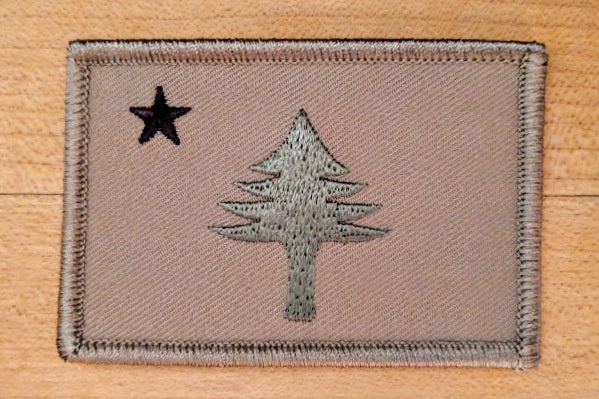 First Flag of Maine Historical Tactical Flag Patch