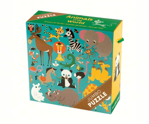 Animals of the World 25-Piece Puzzle