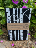 Paper Birch Tree Journal by Purplebean Bindery