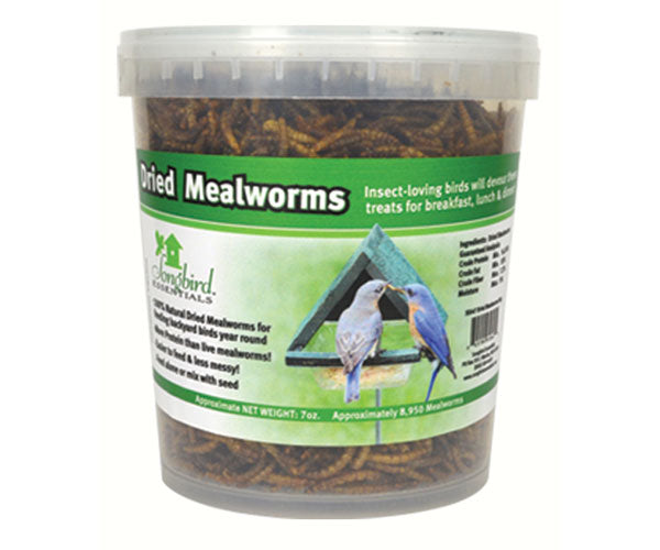 Mealworms Dried 10oz. (FOR PICKUP ONLY)