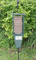 Songbird Essentials Double Suet Feeder with Tail Prop - Hunter Green (FOR PICKUP ONLY)