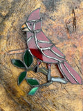 Stained Glass Bird Ornaments by Laury Maass