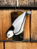 Stained Glass Bird Ornaments by Laury Maass