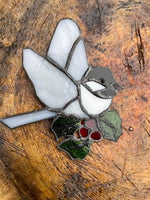 Stained Glass Bird Ornaments by Laury Maass