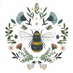 Beverage Napkins - honey bee