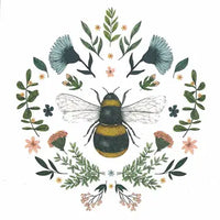 Beverage Napkins - honey bee