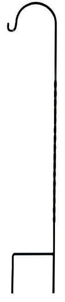 Iron 5 ft. Twisted Single Hook Shepherd Pole (FOR PICK UP ONLY)