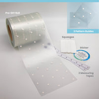 Feather Friendly Bird-Collision Prevention Window Tape - Melody Dots