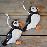 Atlantic Puffin Ornament by Wayne Village Pottery