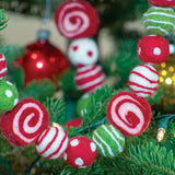 Peppermint Swirl Garland