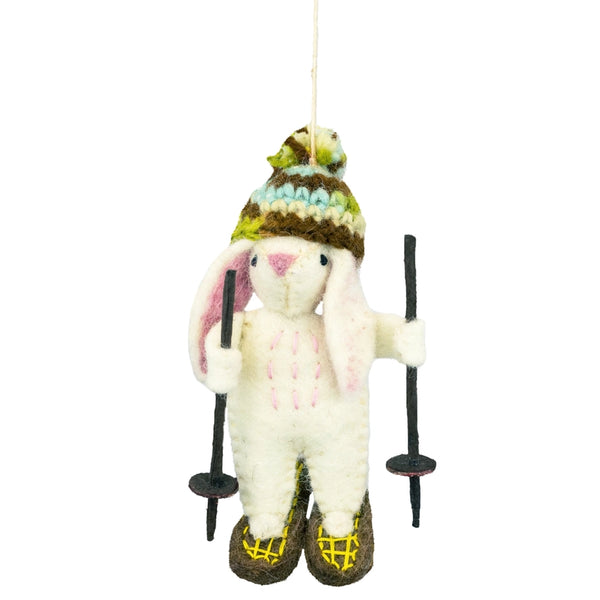 Camp Bunny Ornament