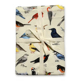 Backyard Birds Tea Towel - Nature Kitchen Decor
