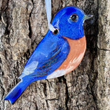 Bluebird Ornament by Wayne Village Pottery
