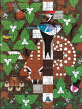 Charley Harper 120-Piece Double Sided Jigsaw Puzzle Set