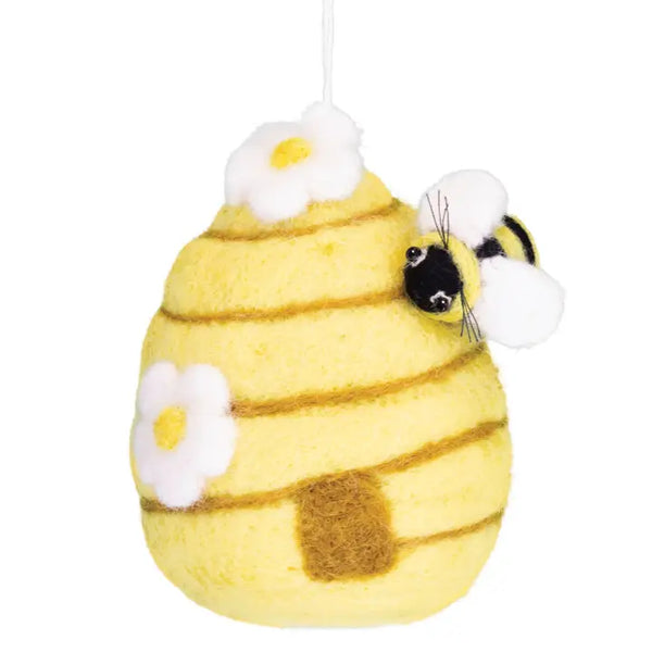 Felt Honey House Birdhouse