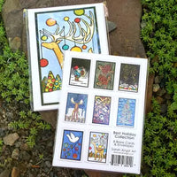 Sarah Angst Holiday Card Sets - 8 cards & envelopes - Assorted