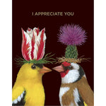 Appreciate You Birds Card