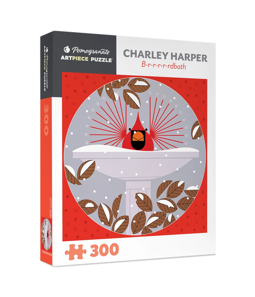 Charley Harper B-r-r-r-r-rdbath 300 Piece Jigsaw Puzzle