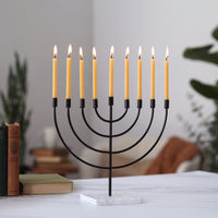 Hanukkah Beeswax Taper Candles