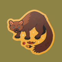 Stickers - Camp Mustelid Assorted