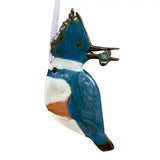 Kingfisher Ornament by Wayne Village Pottery