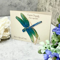 Dragonfly Ornament + Notecard