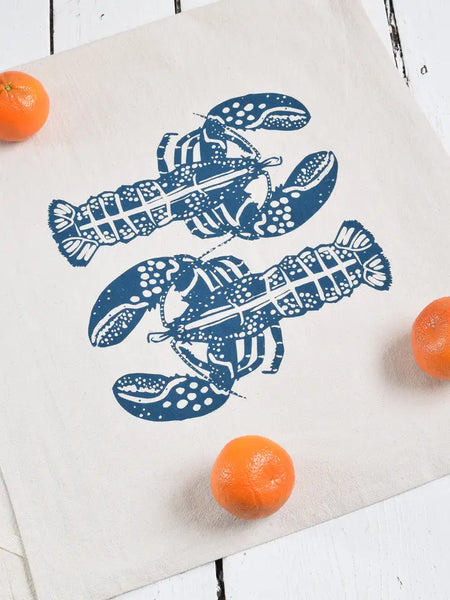 Lobster Tea Towel by Hearth and Harrow
