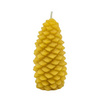 Pine Cone Candle - Small - pure beeswax