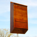 Premium Stained Bat House, Dark Brown, 400 bats