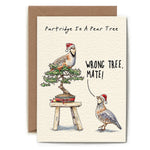 Partridge in a Pear Tree Christmas Card