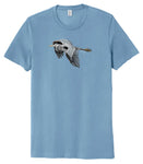Great Blue Heron Maine Audubon Logo Unisex T-Shirt