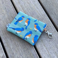 Blue Bird Snap Wallet