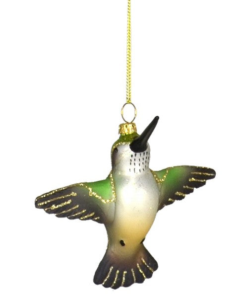 Female Ruby-throated Hummingbird Ornament