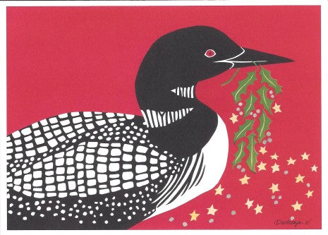 Northern Stars Common Loon Holiday Boxed Set - 10 Cards & Envelopes