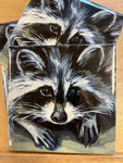 Raccoon Trivet by Art by Alyssa