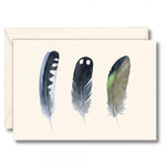 Waterbird Feathers Notecards