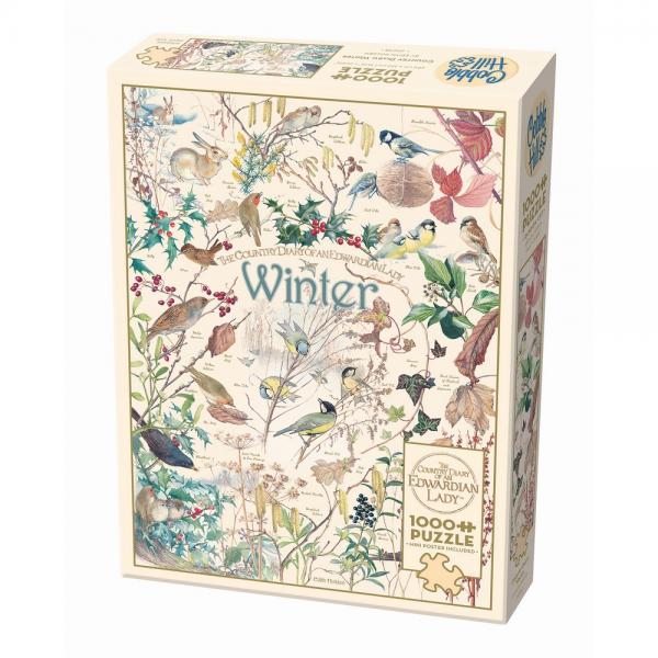 The Country Diary of an Edwardian Lady Winter Puzzle - 1000 Pieces