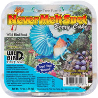 Never Melt Berry Suet Cake - Pine Tree Farms