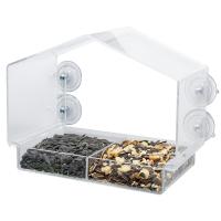 Clear View Window Feeder with Divided Tray