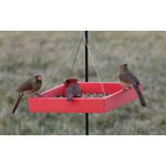 Red Hanging Platform Feeder (FOR STORE PICK-UP ONLY)