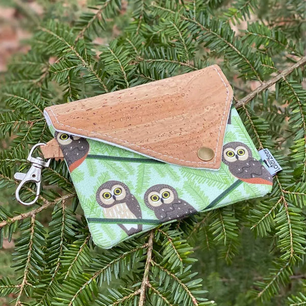 Saw-whet Owl Snap Wallet