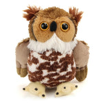 Hug 'Ems Small Great Horned Owl Stuffed Animal by Wild Republic