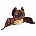 Hug 'Ems Small Brown Bat - 7" Stuffed Animal by Wild Republic