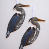 Great Blue Heron by Wayne Village Pottery