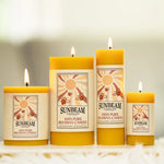 Beeswax Smooth Pillars