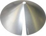 17" Wraparound Squirrel Baffle Galvanized  (FOR PICKUP ONLY)