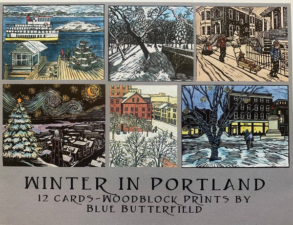 Winter In  Portland Cards
